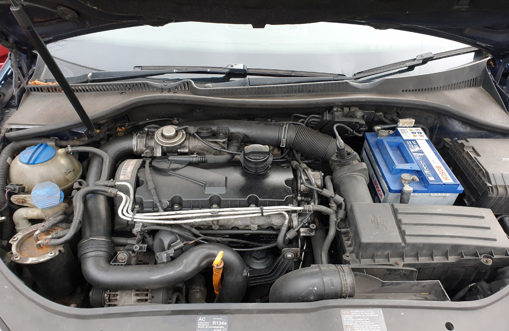 VW Golf Match TDI Engine diesel